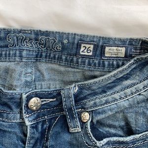 Miss Me size 26 jeans, bootcut
